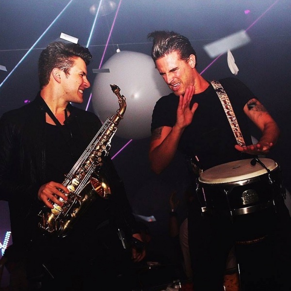 Foto von Saxophon & Percussion Duo